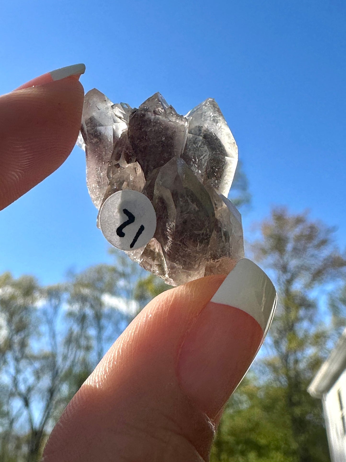 Orange River Quartz Clusters