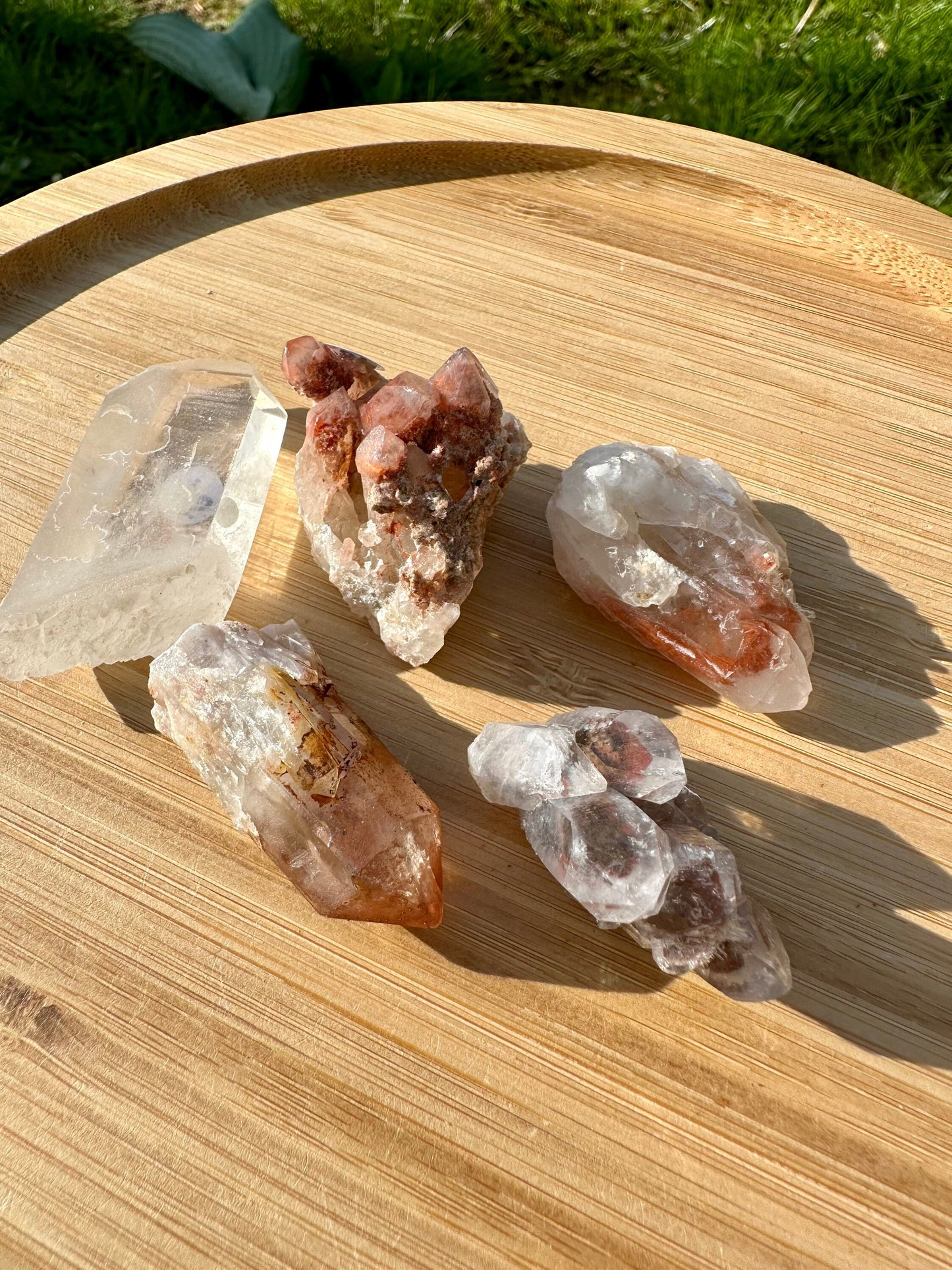 Orange River Quartz Clusters