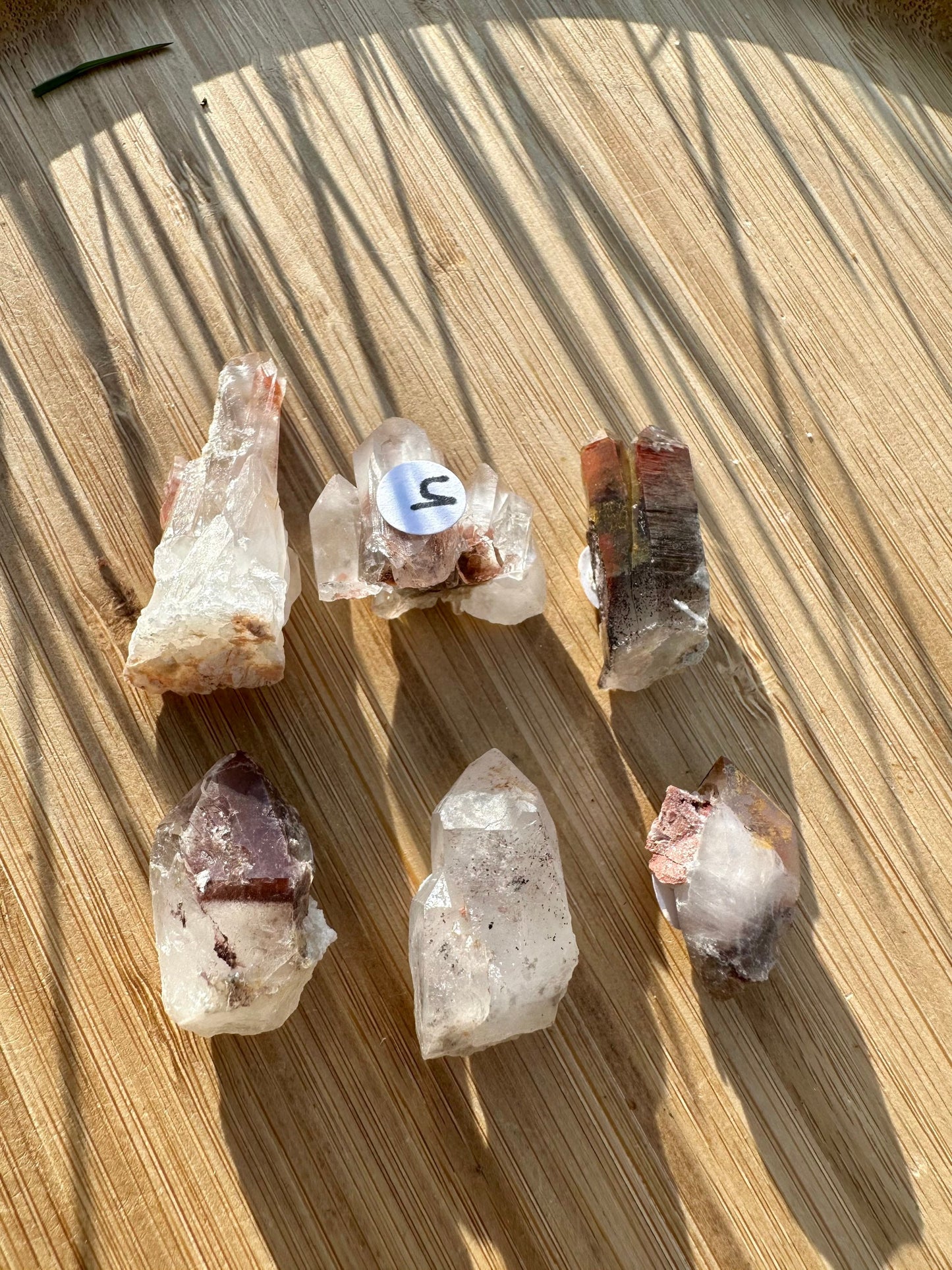 Orange River Quartz Points And Phantoms