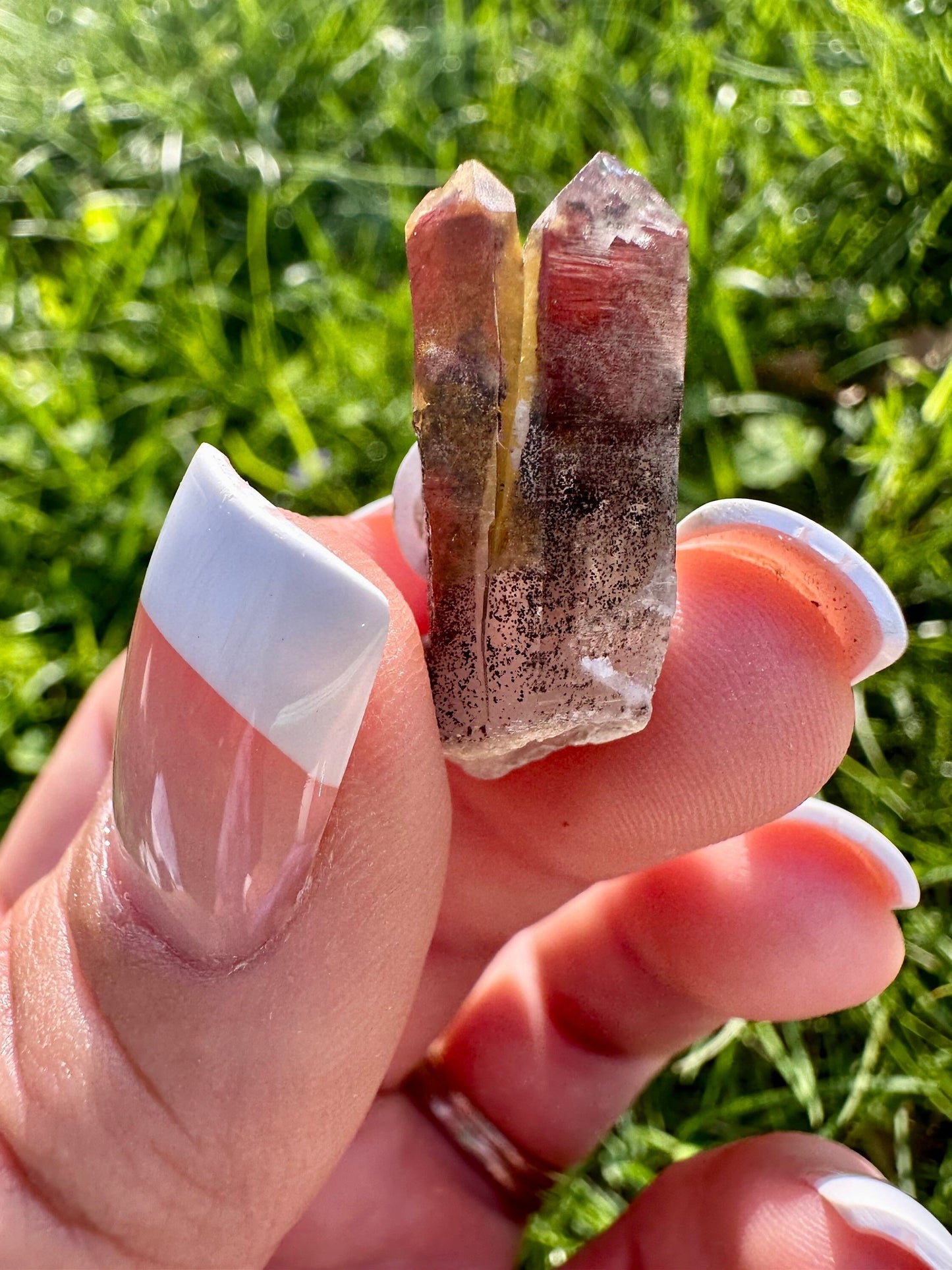 Orange River Quartz Points And Phantoms