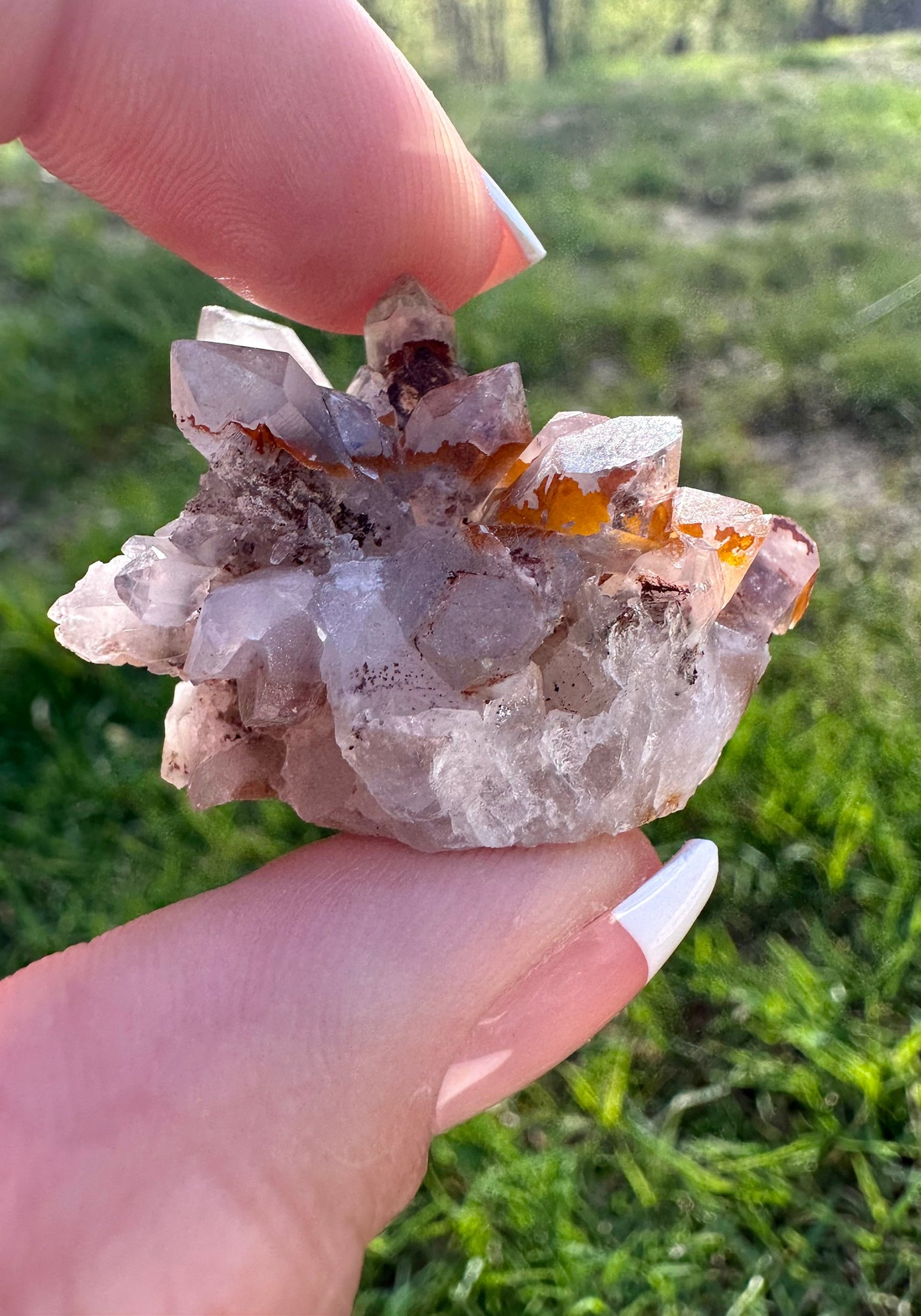 Orange River Quartz Points And Phantoms