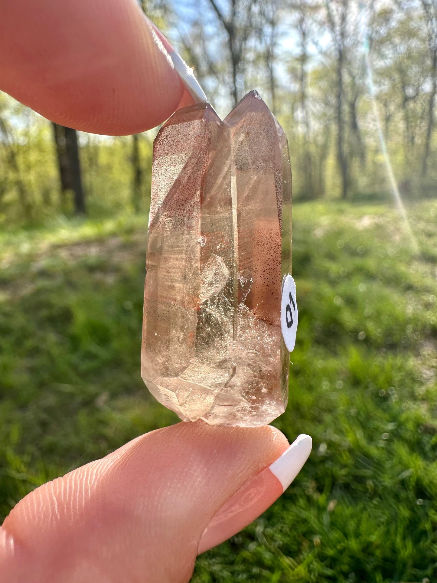 Orange River Quartz Points And Phantoms