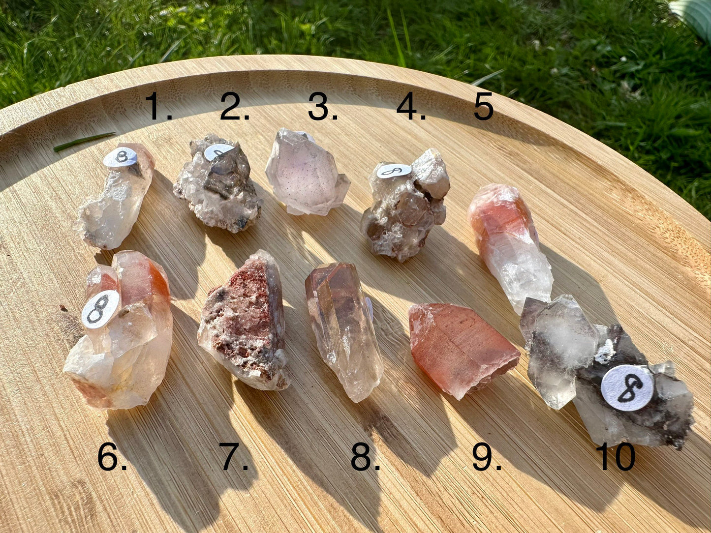 Orange River Quartz Points