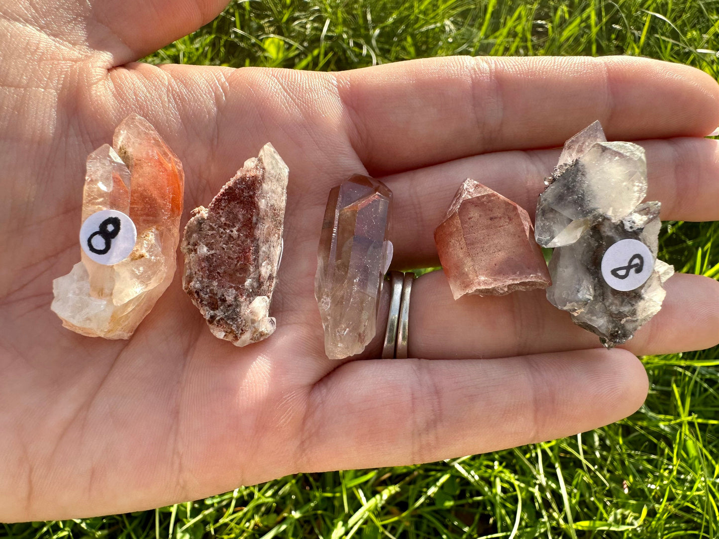 Orange River Quartz Points