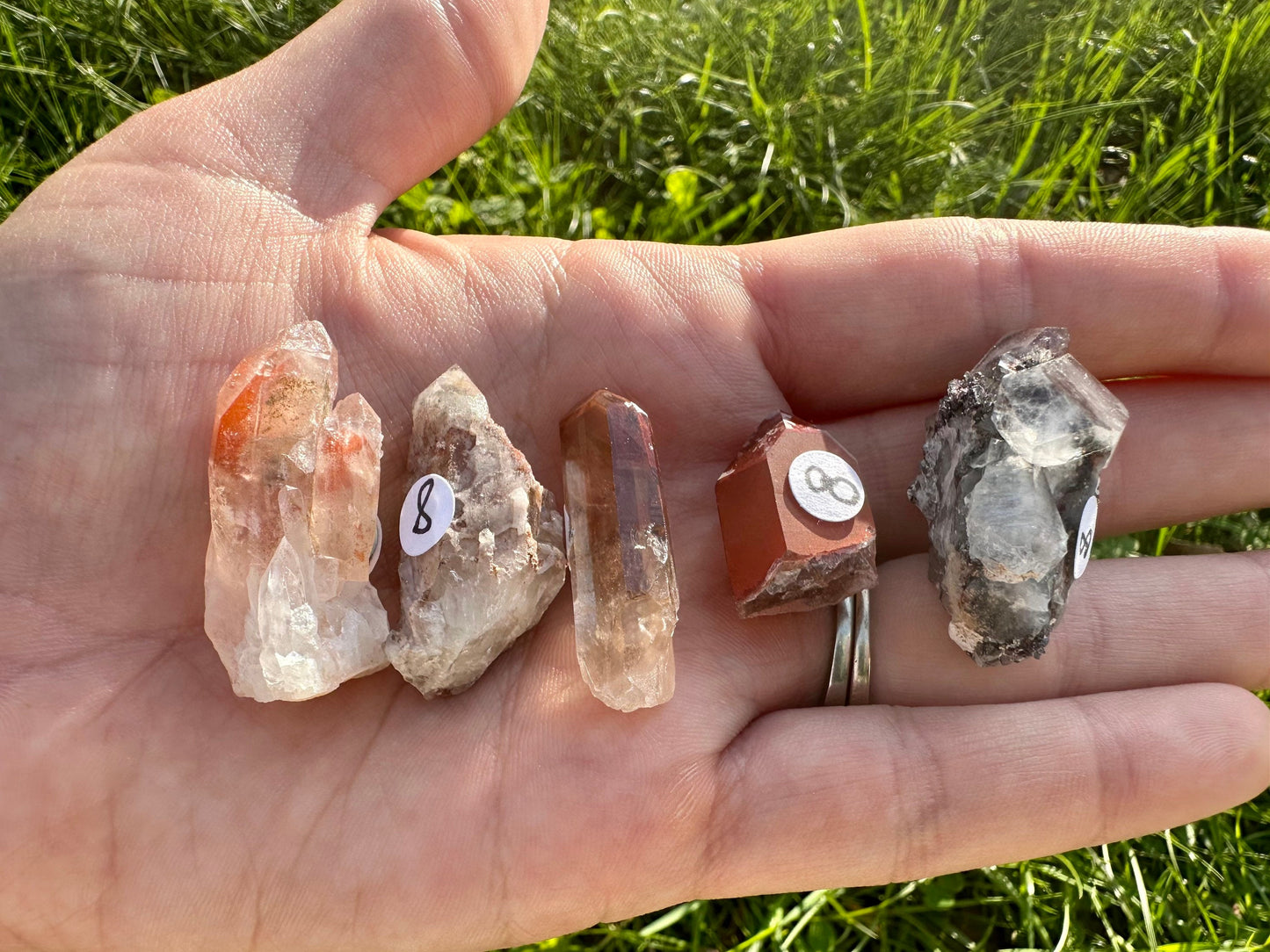 Orange River Quartz Points