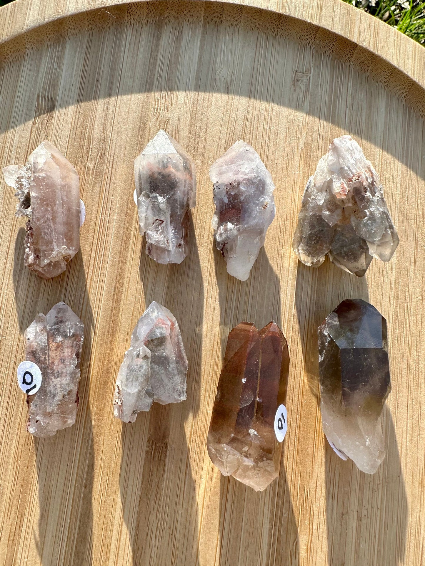 Orange River Quartz Points And Phantoms